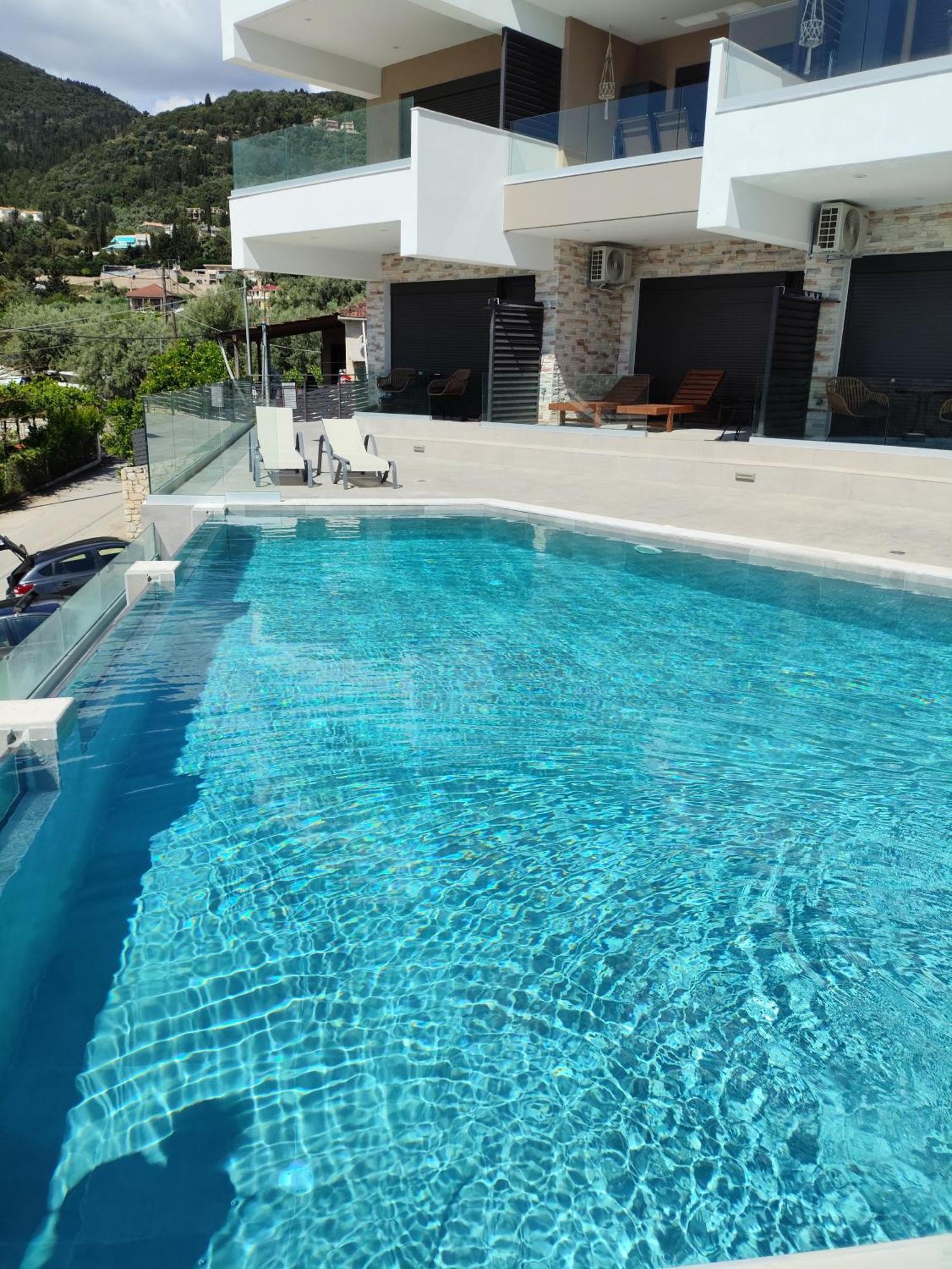 Ferienwohnung Inda Loft Lefkada Nikiana Exterior foto
